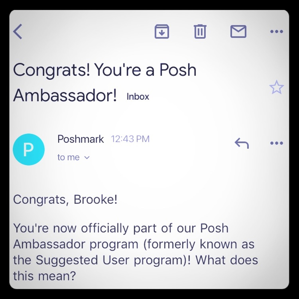 🌈I’m a Posh Ambassador 🌈